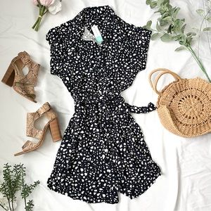 BNWT Stitch Fix Navy Belted Shirt Dress Size M